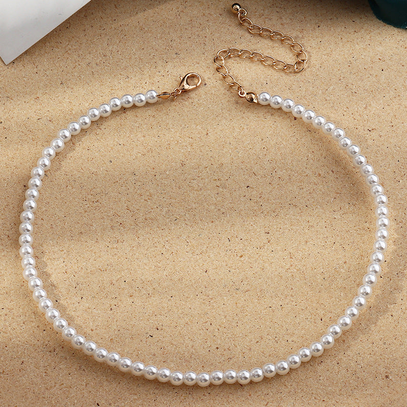 Timeless Grace: Elegant Round Pearl Necklace