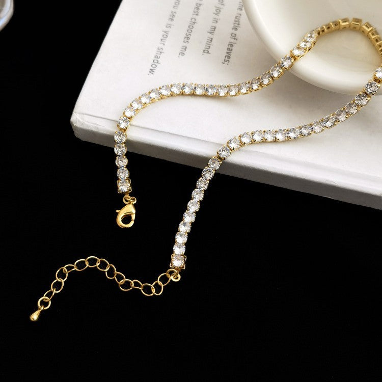 Temperament Necklace with Zirconia