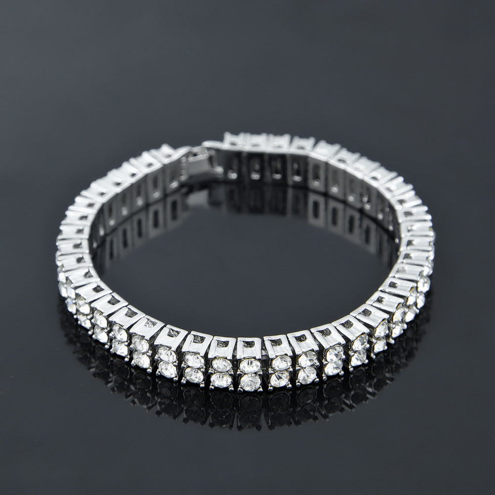 Drill into Love: Alloy 2-Gang Bracelets for Couples