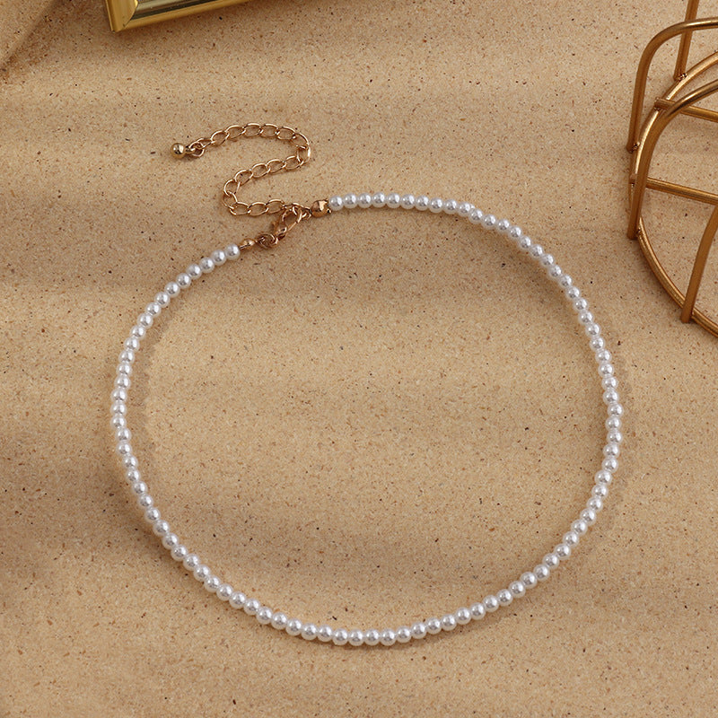 Timeless Grace: Elegant Round Pearl Necklace